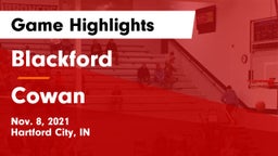 Blackford  vs Cowan  Game Highlights - Nov. 8, 2021