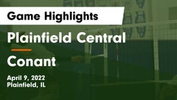 Plainfield Central  vs Conant  Game Highlights - April 9, 2022