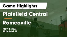 Plainfield Central  vs Romeoville  Game Highlights - May 2, 2023