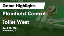 Plainfield Central  vs Joliet West  Game Highlights - April 23, 2024