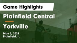 Plainfield Central  vs Yorkville  Game Highlights - May 2, 2024