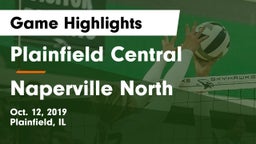 Plainfield Central  vs Naperville North  Game Highlights - Oct. 12, 2019