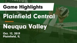 Plainfield Central  vs Neuqua Valley Game Highlights - Oct. 12, 2019