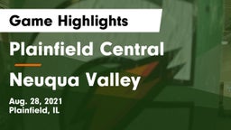 Plainfield Central  vs Neuqua Valley  Game Highlights - Aug. 28, 2021