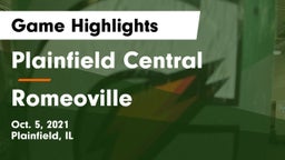 Plainfield Central  vs Romeoville  Game Highlights - Oct. 5, 2021