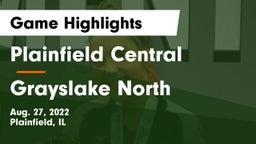 Plainfield Central  vs Grayslake North  Game Highlights - Aug. 27, 2022