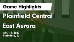 Plainfield Central  vs East Aurora  Game Highlights - Oct. 14, 2022