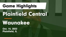 Plainfield Central  vs Waunakee  Game Highlights - Oct. 14, 2022