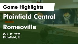 Plainfield Central  vs Romeoville  Game Highlights - Oct. 12, 2023