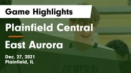 Plainfield Central  vs East Aurora  Game Highlights - Dec. 27, 2021