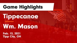 Tippecanoe  vs Wm. Mason  Game Highlights - Feb. 13, 2021