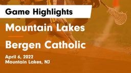 Mountain Lakes  vs Bergen Catholic  Game Highlights - April 6, 2022