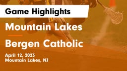 Mountain Lakes  vs Bergen Catholic  Game Highlights - April 12, 2023
