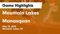 Mountain Lakes  vs Manasquan  Game Highlights - May 24, 2023