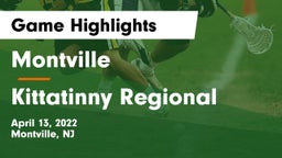 Montville  vs Kittatinny Regional  Game Highlights - April 13, 2022