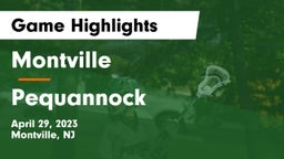 Montville  vs Pequannock  Game Highlights - April 29, 2023