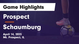 Prospect  vs Schaumburg  Game Highlights - April 14, 2023