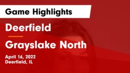 Deerfield  vs Grayslake North  Game Highlights - April 16, 2022