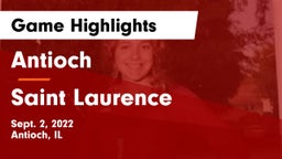 Antioch  vs Saint Laurence  Game Highlights - Sept. 2, 2022