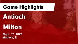 Antioch  vs Milton Game Highlights - Sept. 17, 2022