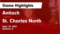 Antioch  vs St. Charles North  Game Highlights - Sept. 24, 2022