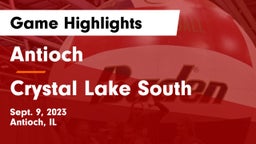 Antioch  vs Crystal Lake South  Game Highlights - Sept. 9, 2023