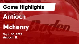 Antioch  vs Mchenry Game Highlights - Sept. 30, 2023