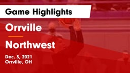 Orrville  vs Northwest  Game Highlights - Dec. 3, 2021