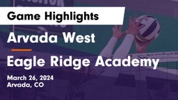 Arvada West  vs Eagle Ridge Academy Game Highlights - March 26, 2024