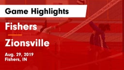 Fishers  vs Zionsville  Game Highlights - Aug. 29, 2019