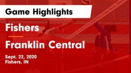 Fishers  vs Franklin Central  Game Highlights - Sept. 22, 2020