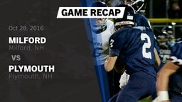 Recap: Milford  vs. Plymouth  2016