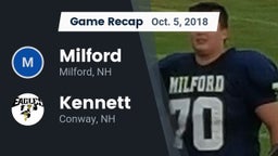 Recap: Milford  vs. Kennett  2018