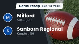 Recap: Milford  vs. Sanborn Regional  2018