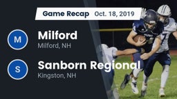 Recap: Milford  vs. Sanborn Regional  2019