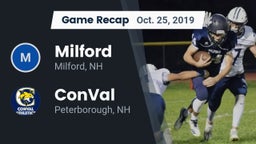 Recap: Milford  vs. ConVal  2019