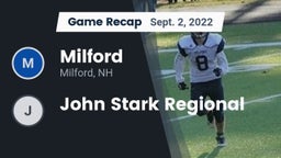 Recap: Milford  vs. John Stark Regional 2022