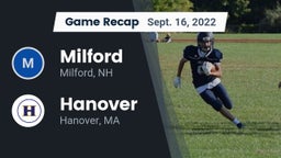 Recap: Milford  vs. Hanover  2022