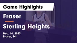 Fraser  vs Sterling Heights  Game Highlights - Dec. 14, 2023