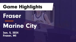 Fraser  vs Marine City  Game Highlights - Jan. 5, 2024