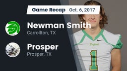 Recap: Newman Smith  vs. Prosper  2017