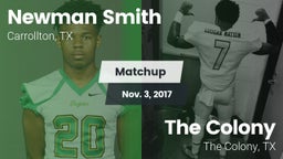 Matchup: Newman Smith High vs. The Colony  2017