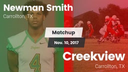 Matchup: Newman Smith High vs. Creekview  2017