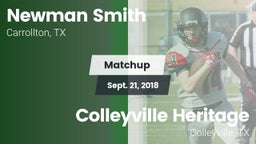 Matchup: Newman Smith High vs. Colleyville Heritage  2018