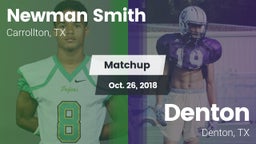 Matchup: Newman Smith High vs. Denton  2018