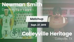 Matchup: Newman Smith High vs. Colleyville Heritage  2019