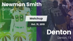 Matchup: Newman Smith High vs. Denton  2019