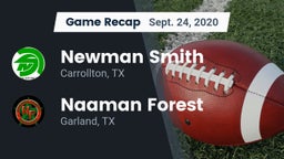 Recap: Newman Smith  vs. Naaman Forest  2020