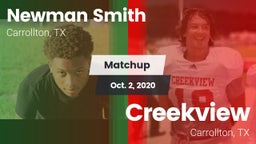 Matchup: Newman Smith High vs. Creekview  2020