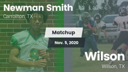 Matchup: Newman Smith High vs. Wilson  2020